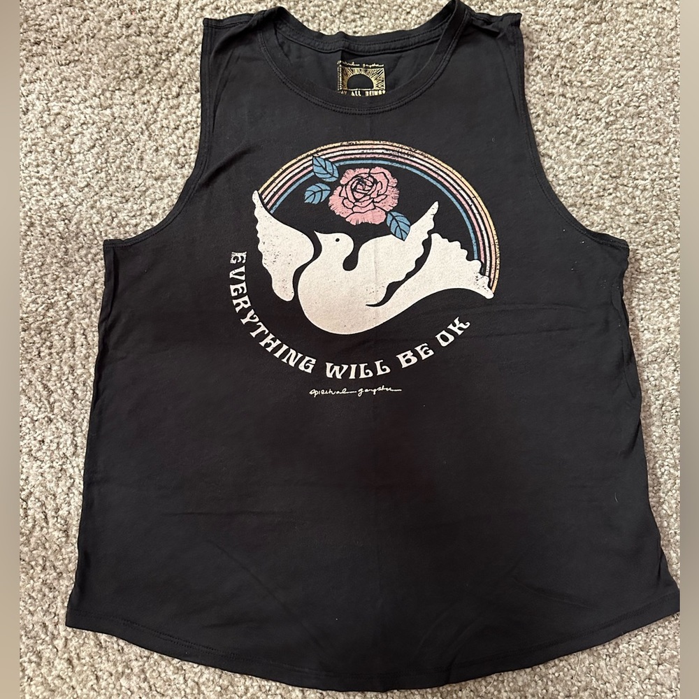 Spiritual Gangster tank top size Medium